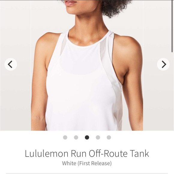 lululemon athletica Tops - Lululemon Run Off Route Tank -EUC
